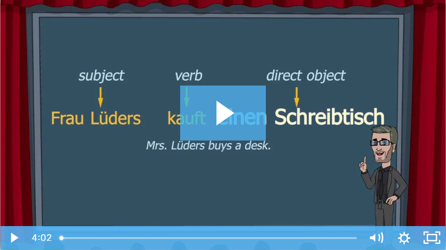 online german grammar course